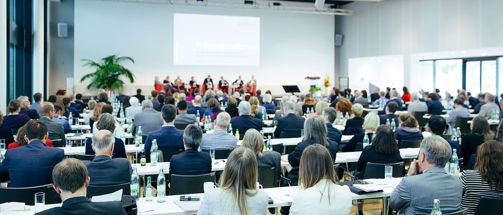 Blick in den Saal beim Präventionsforum 2018